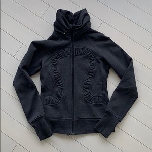 High Neck Zip Up